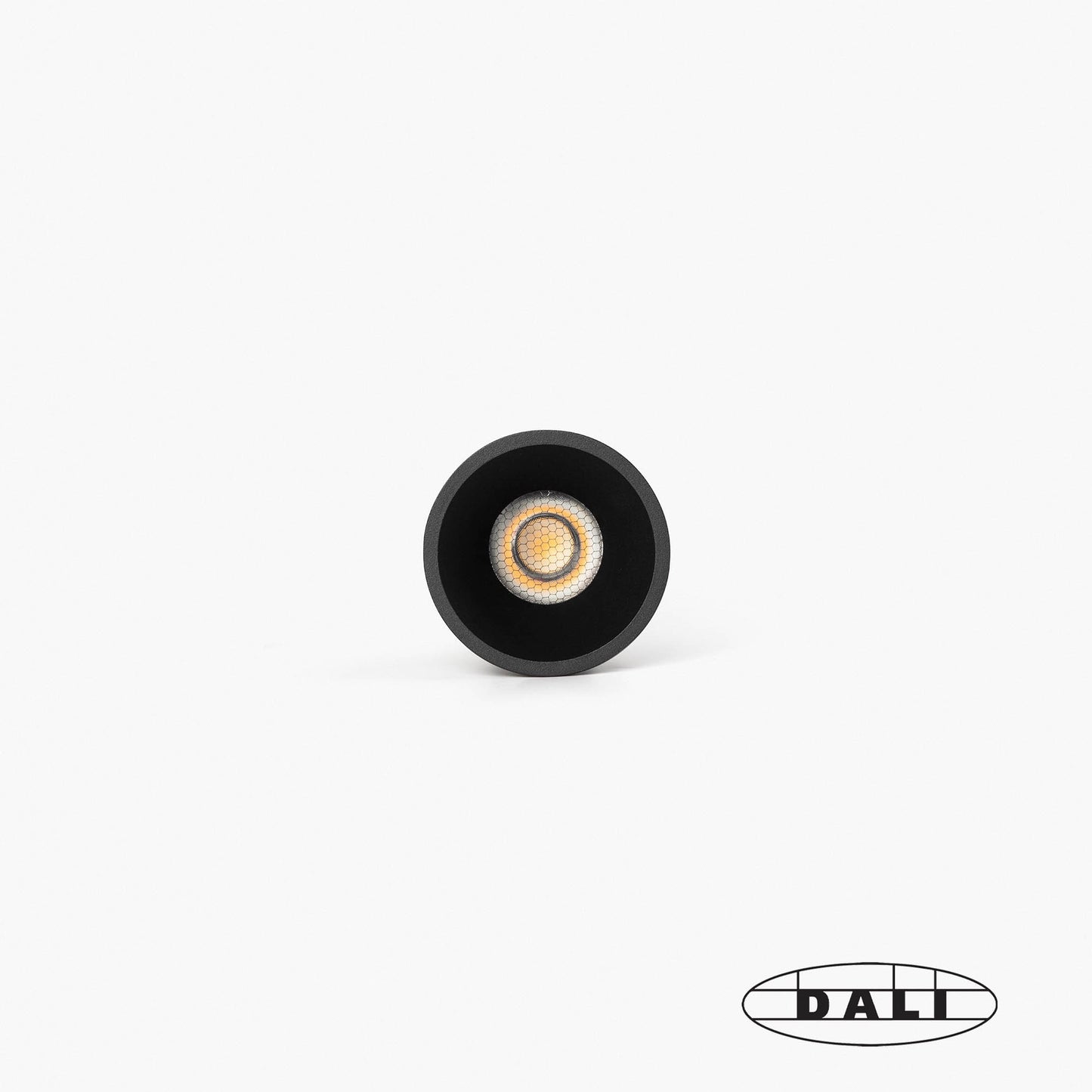 TULIPA SIM Black recessed downlight IP65 10W 36° 3000K CRI90 DALI
