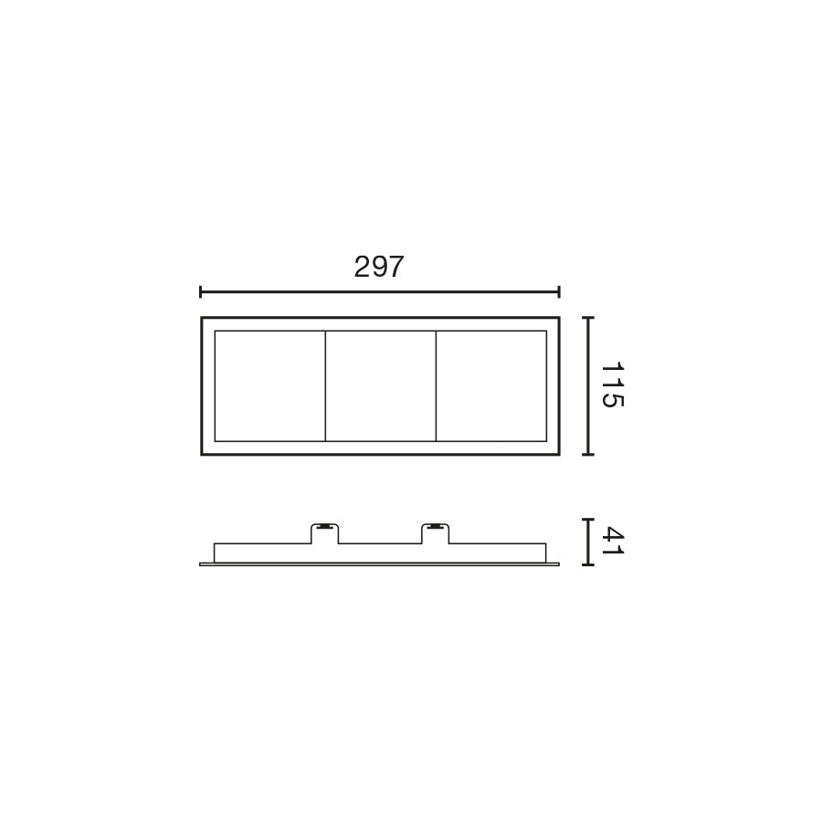 PODIUM Frame black 3L