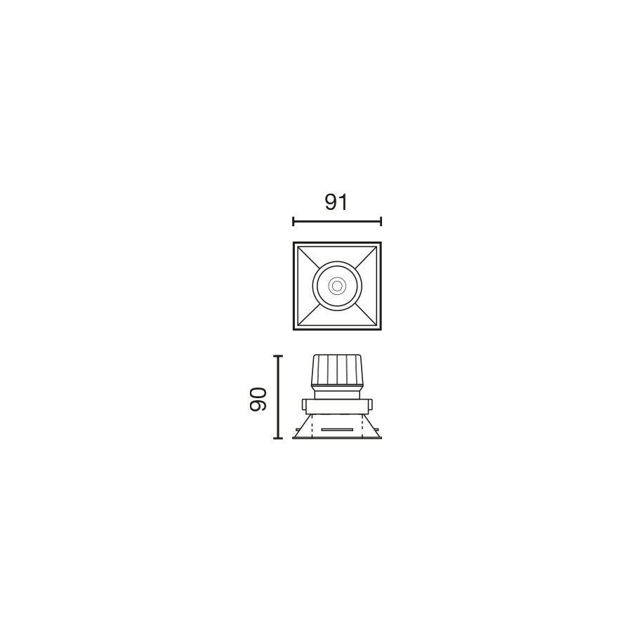 PODIUM moodul DOA must 15° 4000K CRI97 triac