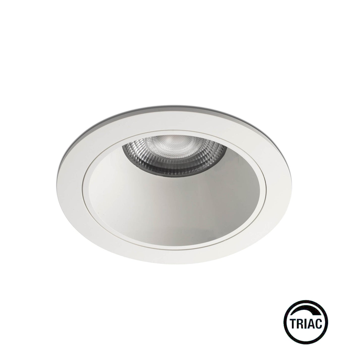 KIMO White recessed lamp 15W 12º 3000K CRI90 TRIAC