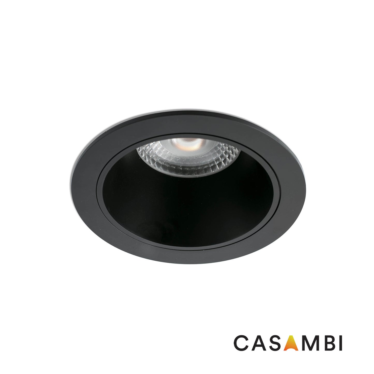 KIMO Recessed black 30W 24º 2700K CRI90 CASAMBI