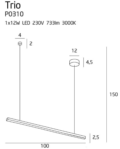 Maxlight P0310 Trio I