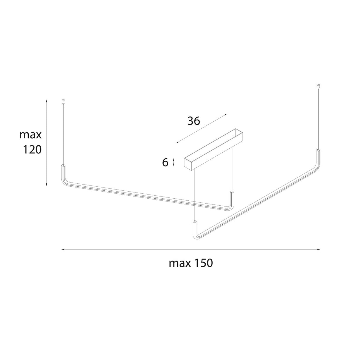 Maxlight P0645 Urus 30W