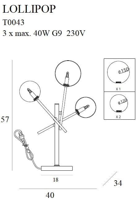 Maxlight T0043 Lollipop