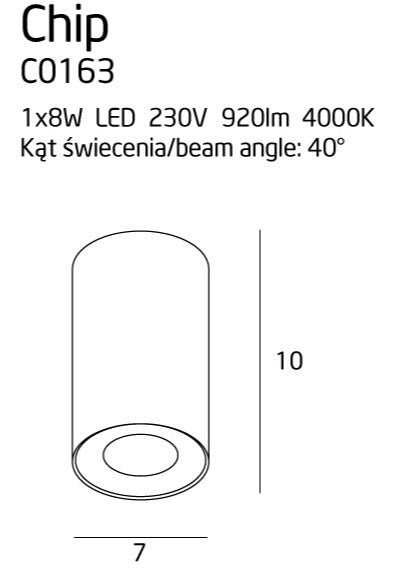 Maxlight C0163 Chip
