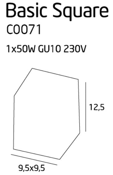 Maxlight C0071 Basic Square