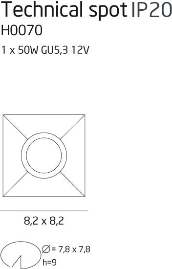 Maxlight H0070 Technical Spot