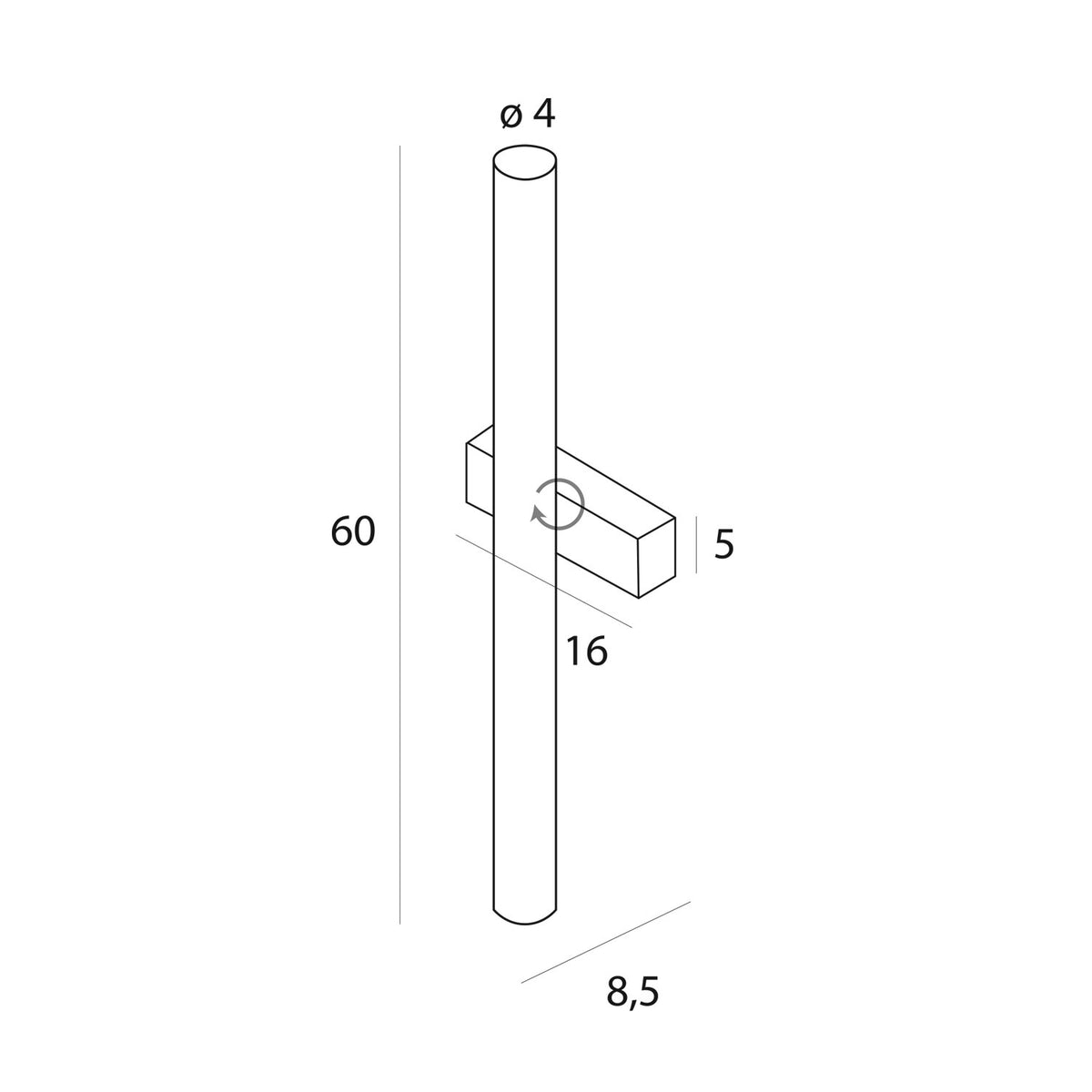 Maxlight W0420D Thora 12W