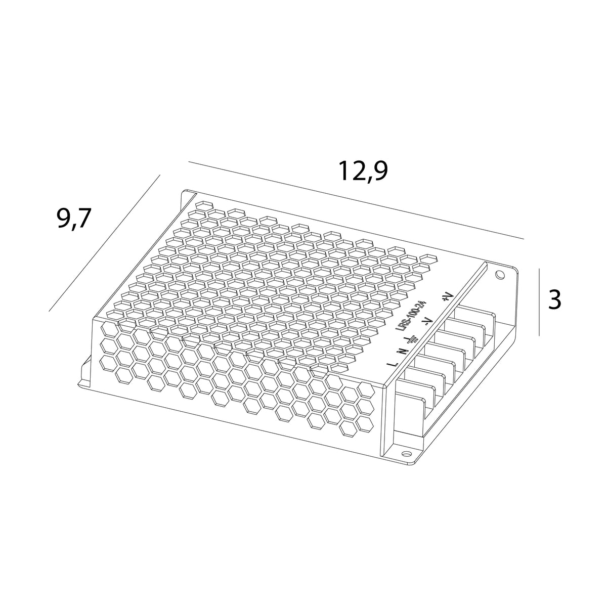 MAXLIGHT NA0008 48 V 100 W alimentation électrique externe