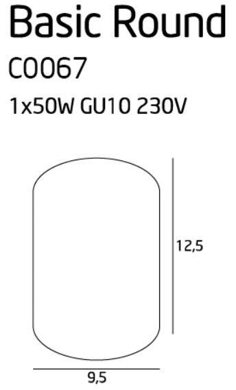 Maxlight C0067 Basic Round