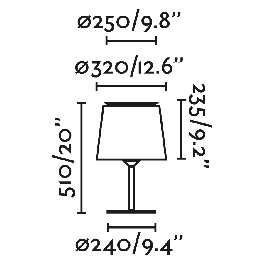 SAVOY Black/green table lamp