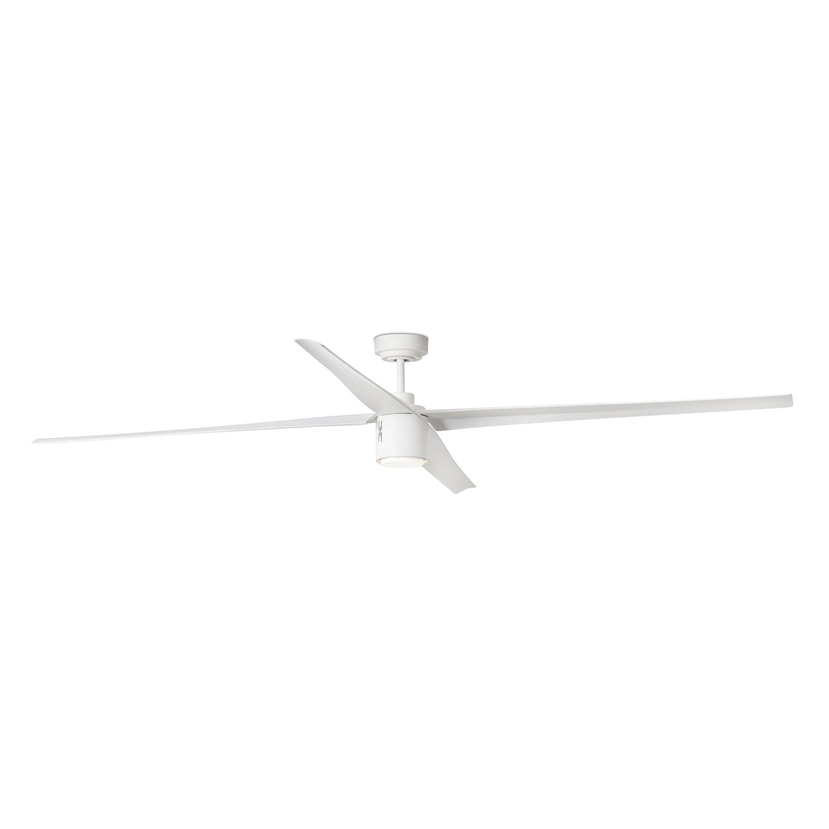 Deckenventilator mit Licht ATTOS XXL Ø2130 MM WEISS 4 LED-FLÜGEL 20W 3000K