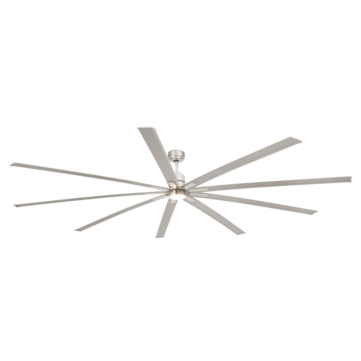 Takfläkt med belysning MANHATTAN XXL Ø2440MM NIQ MAT 9P LED 17W CCT