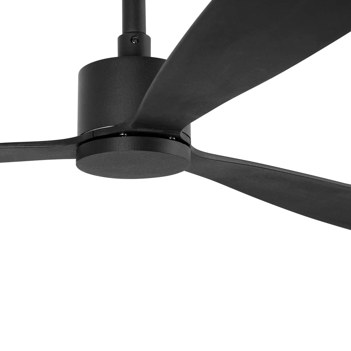 Ventilateur de plafond sans éclairage AMELIA Ø1320MM NOIR 3 PALES NOIRES