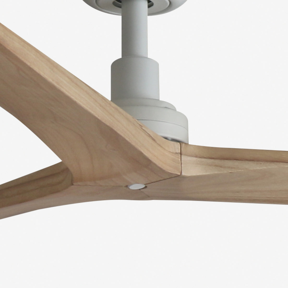 Deckenventilator ohne Licht KLIM M Ø1250MM WHITE 3 BLADES THUYA PINE