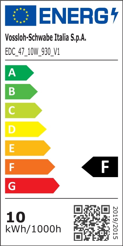 RUDDER RECESSED TEK 4 S valge/tuhkhall ventilaator 3000K 0-10V