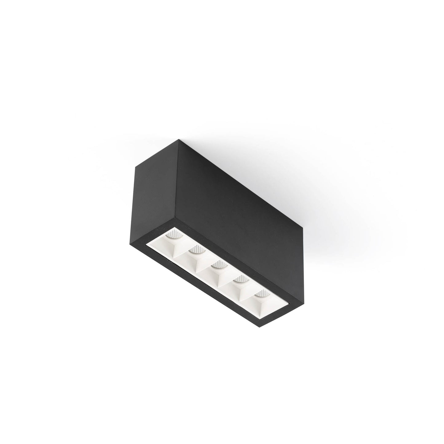 TROOP Superficie 5x2W black-white 36° 2700K CRI90