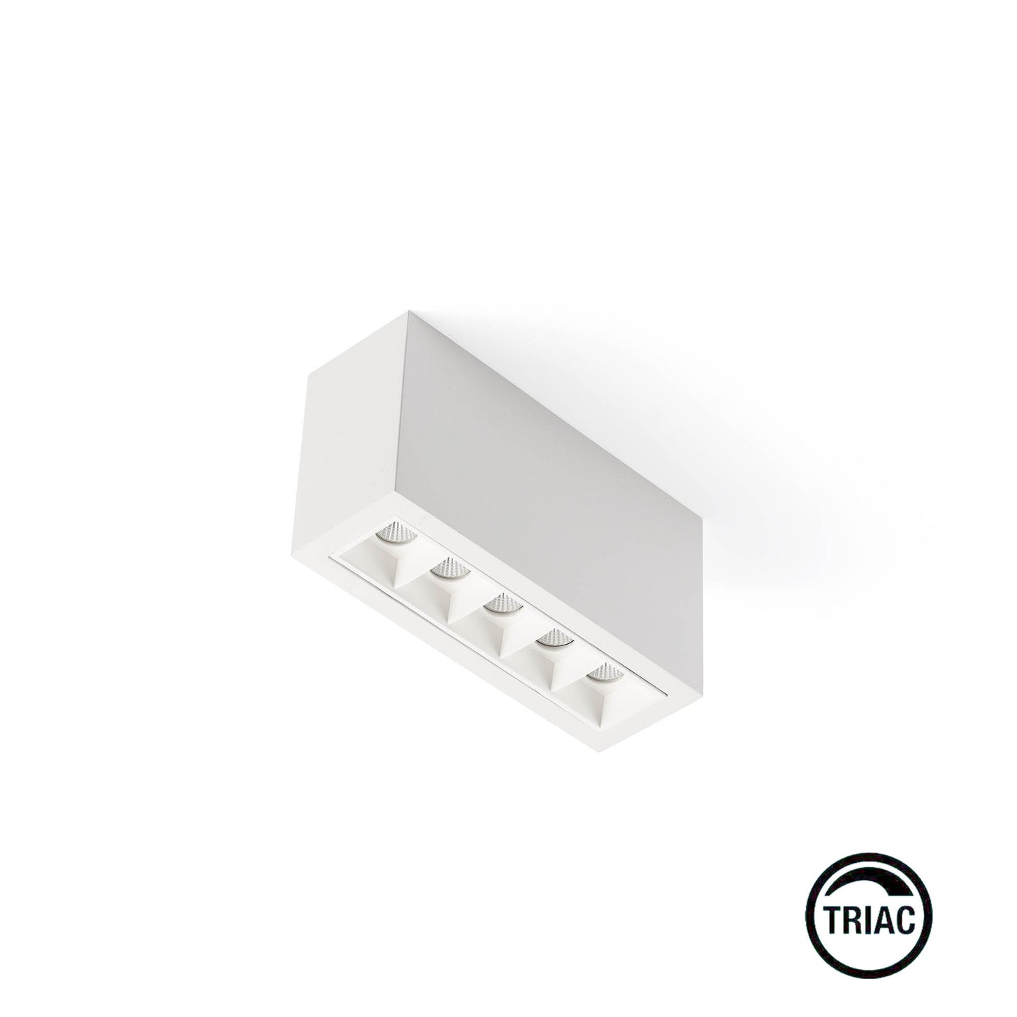 TROOP Superficie 5x2W valge-valge 48° 4000K CRI90 TRIAC