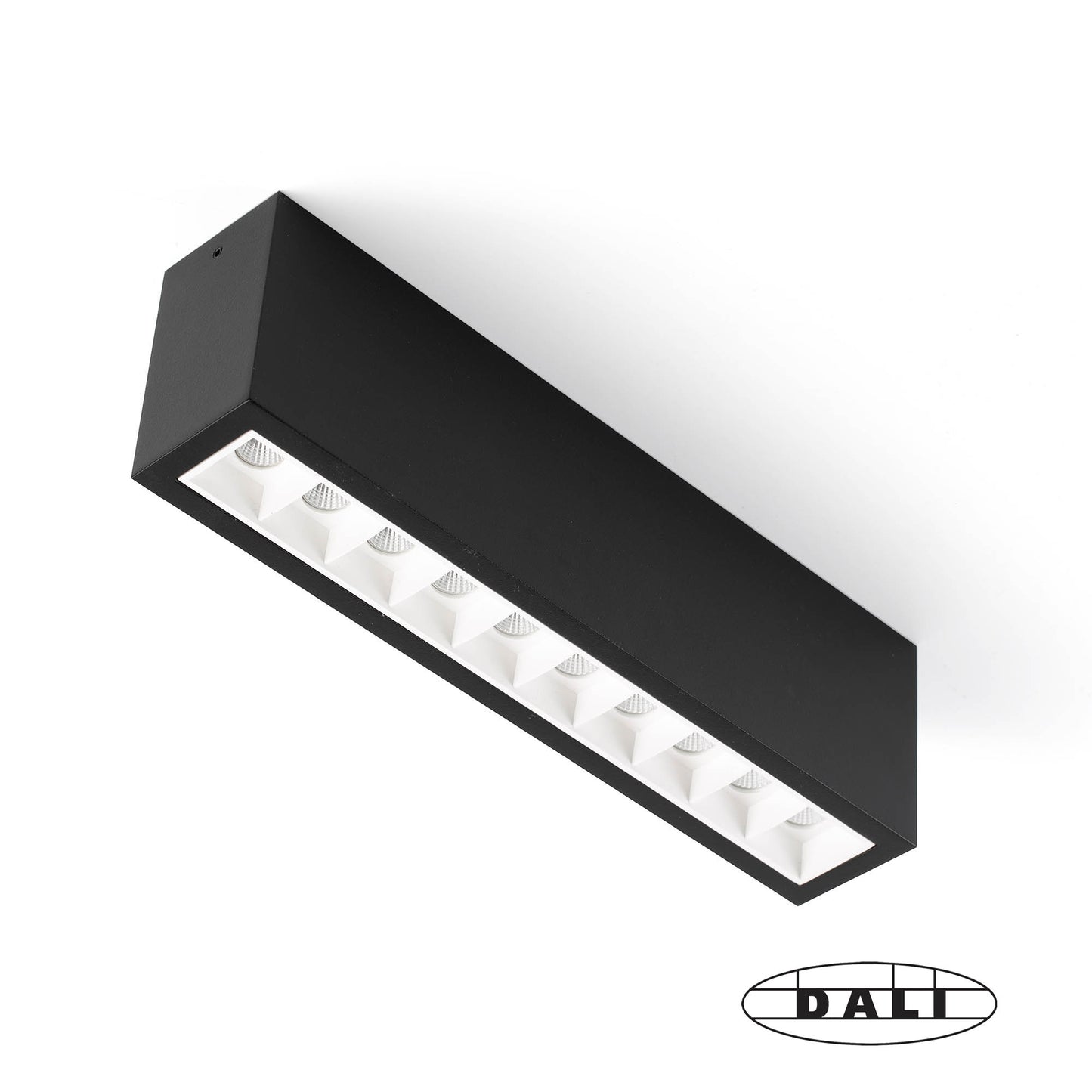 TROOP Pindpaigaldatav 10x2W must-valge 36° 3000K CRI90 DALI
