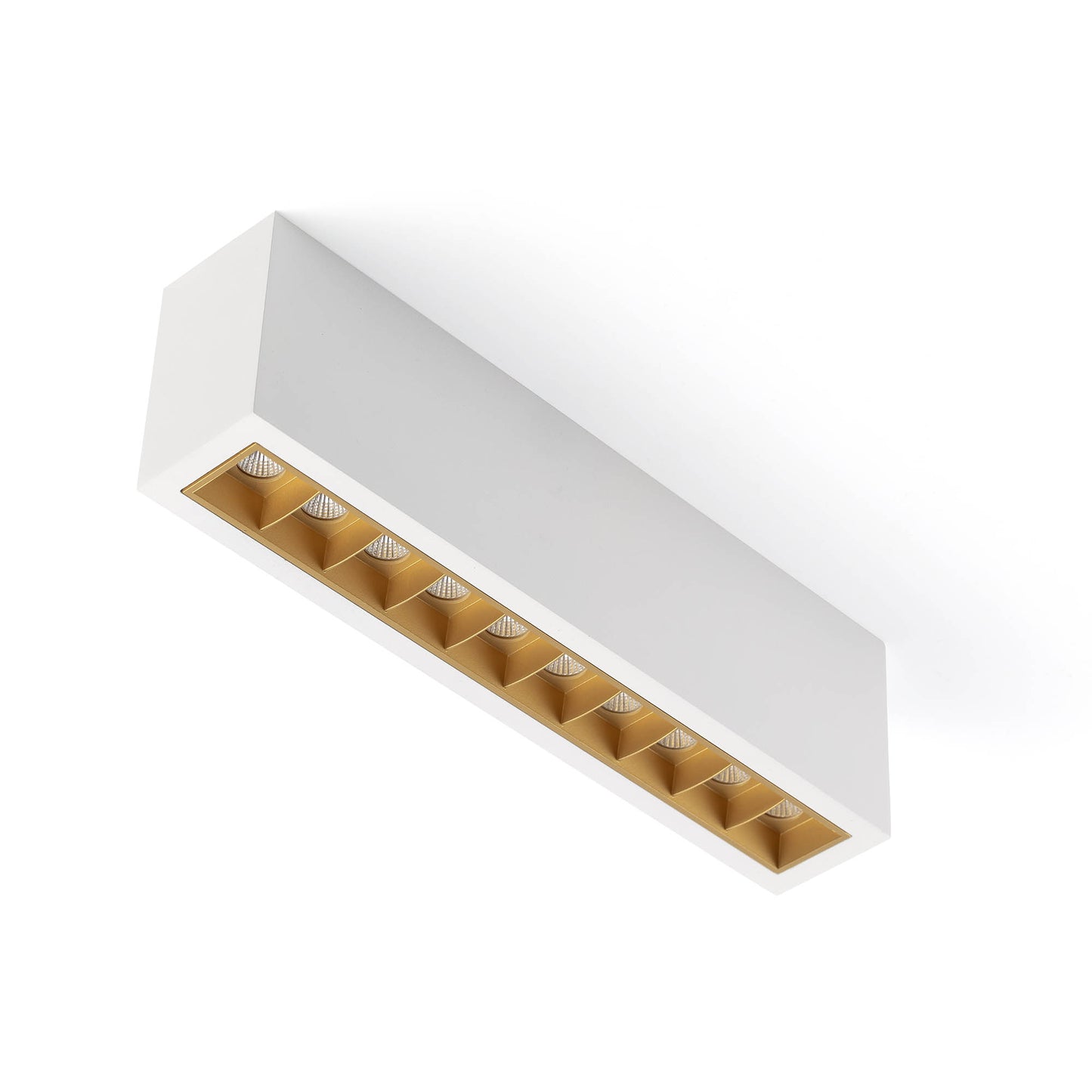 TROOP Superficie 10x2W white-gold 36° 4000K CRI90