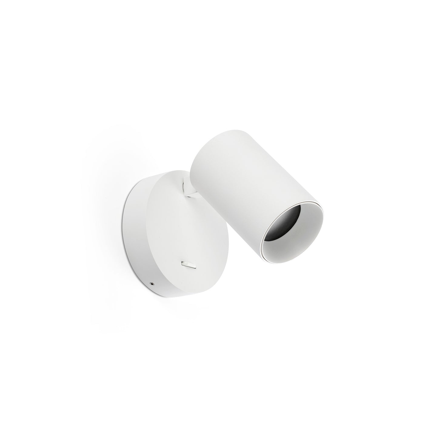 STAN White wall lamp with switch