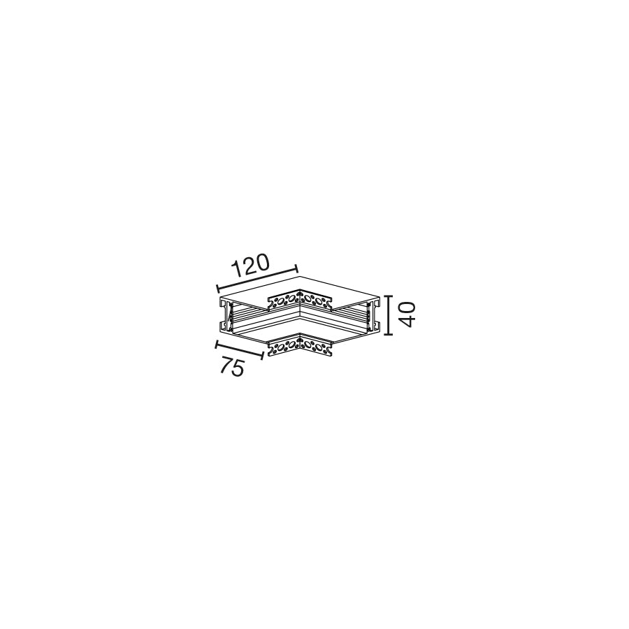 NESO Accessory inner corner recessed