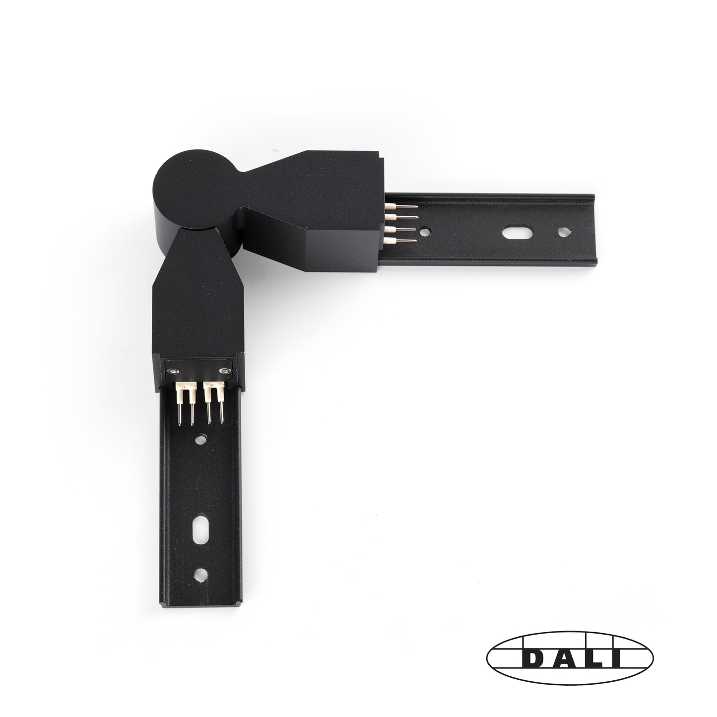 NESO SLIM L Black wall light variable dali