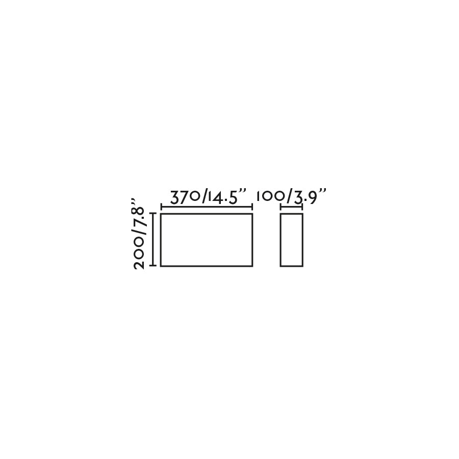 OTTON RCT Horizontal Jute wall lamp 2L