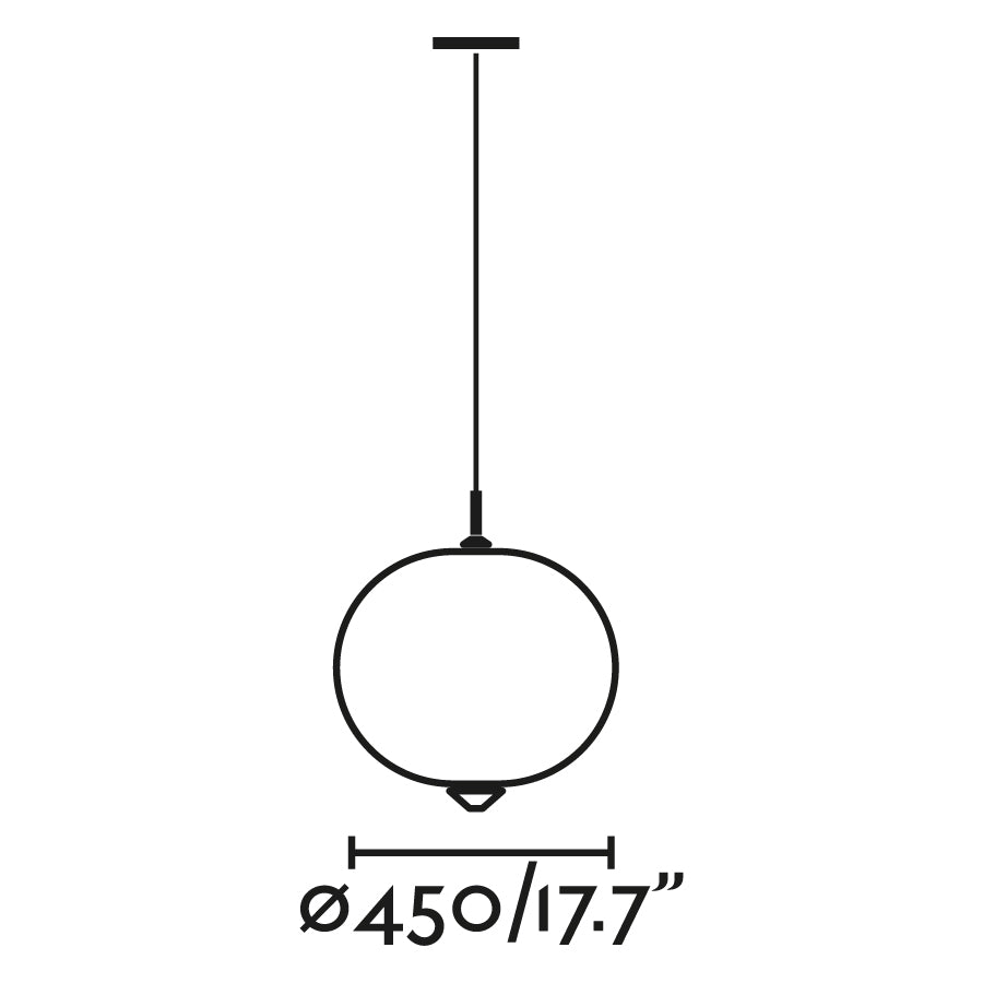 SAIGON OUT R45 Grey/matt white pendant lamp cone cap