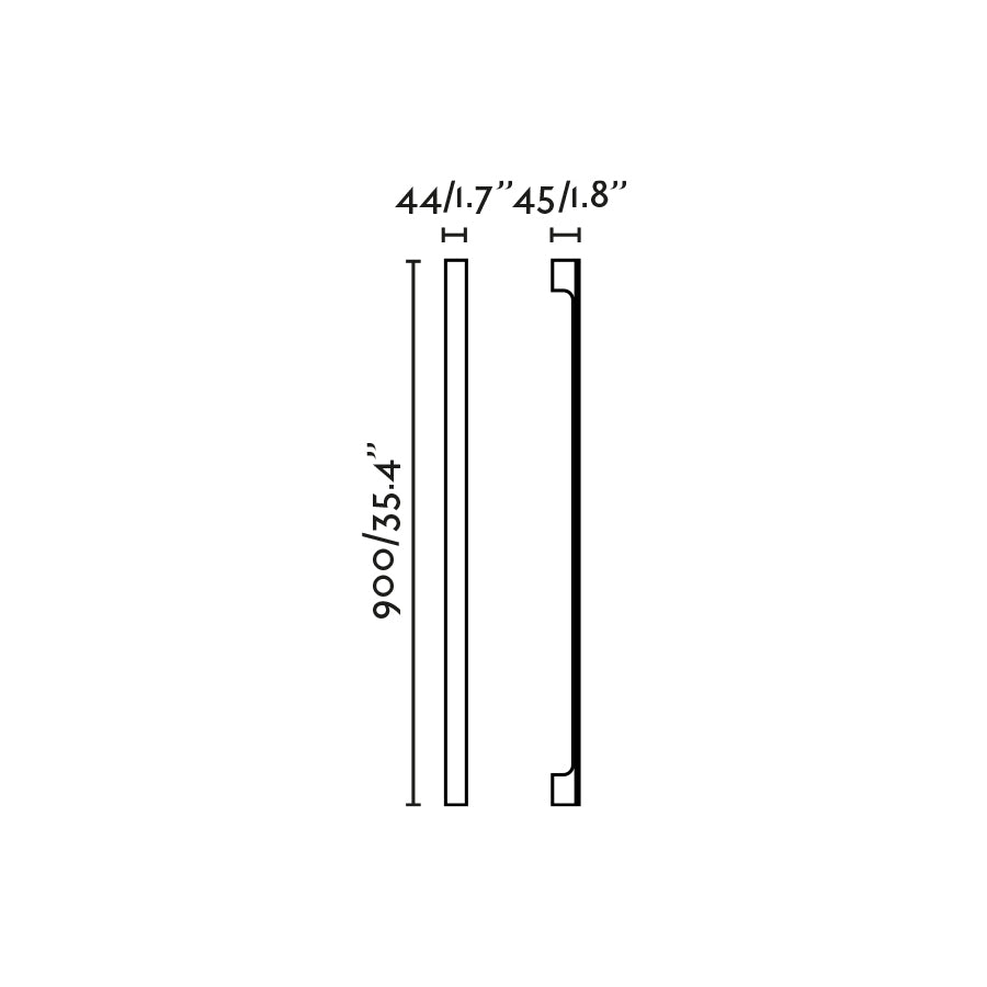 LIME 900 black wall lamp 6.8W 2700-3000-4000K