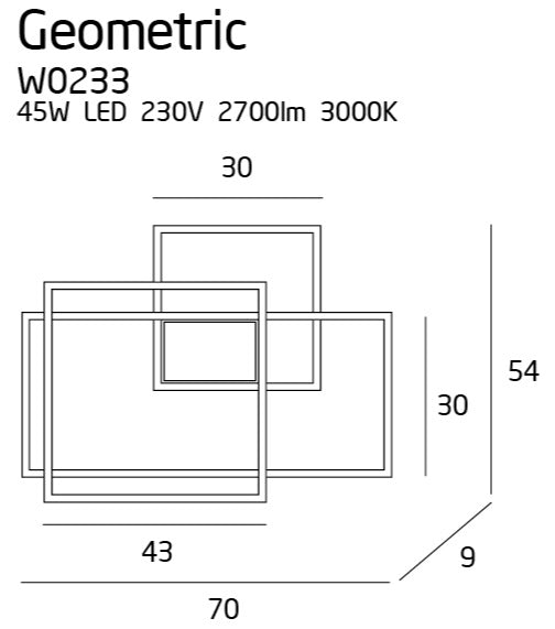 Maxlight W0233D Geometric