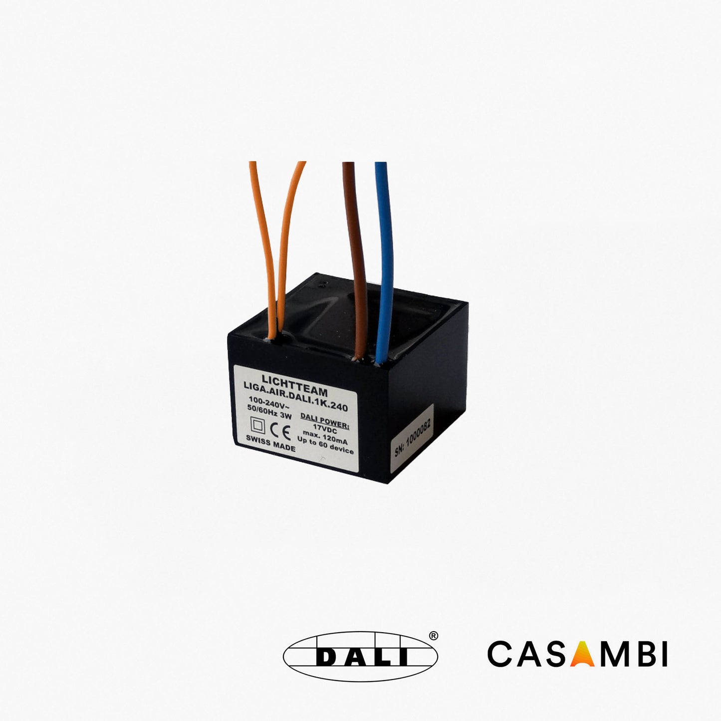 LIGA.AIR.DALI.1.K.240 Casambi to DALI Protocol Gateway