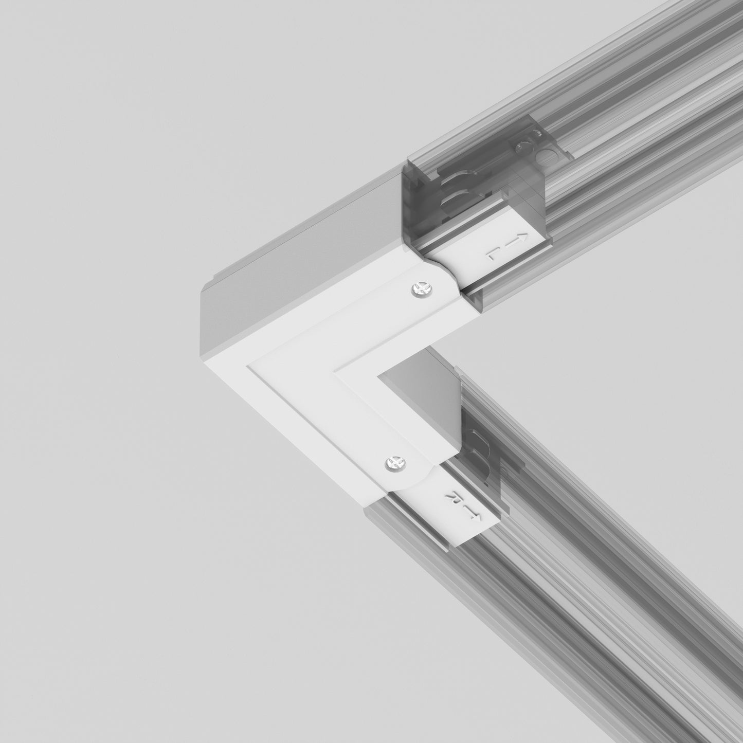 TRA005CL-31W-L External Corner Connector Trinity White