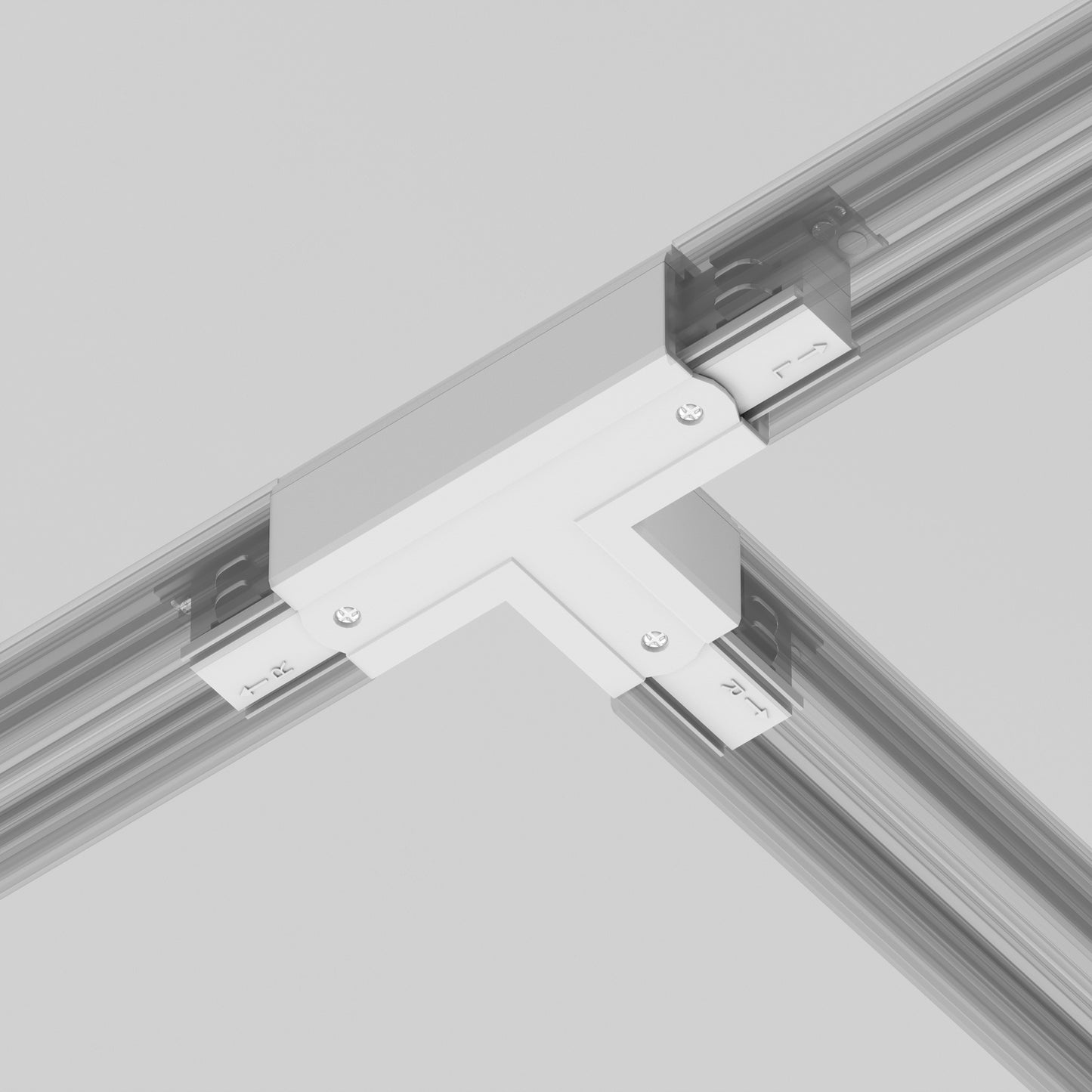 TRA005CT-31W-R Connector T-shaped Right Trinity White