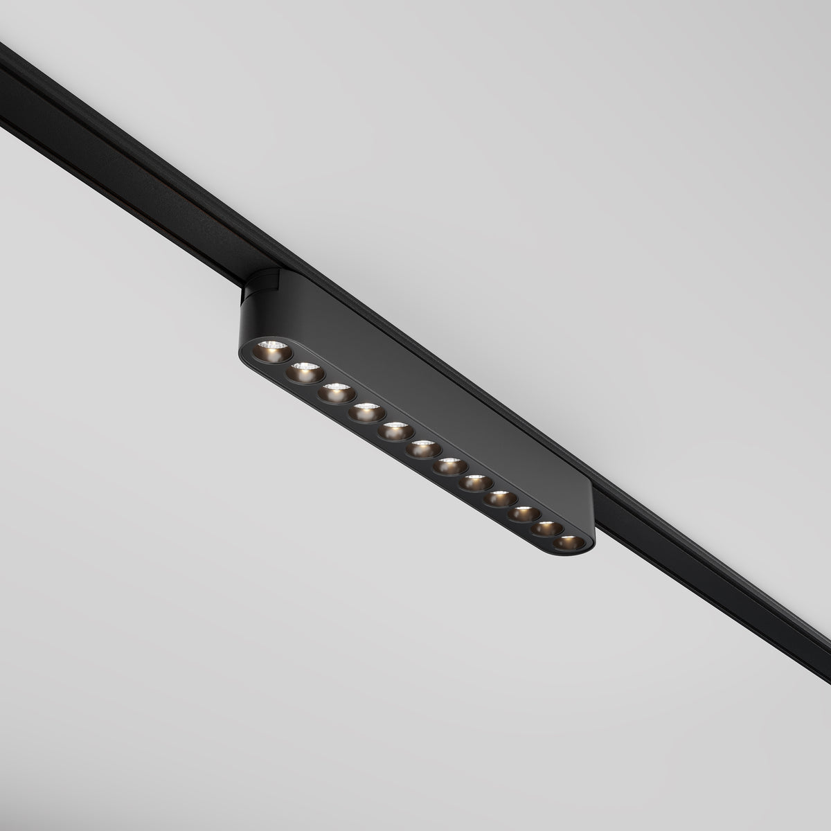 Proiettore per binario TR082-1-12W3K-M-B