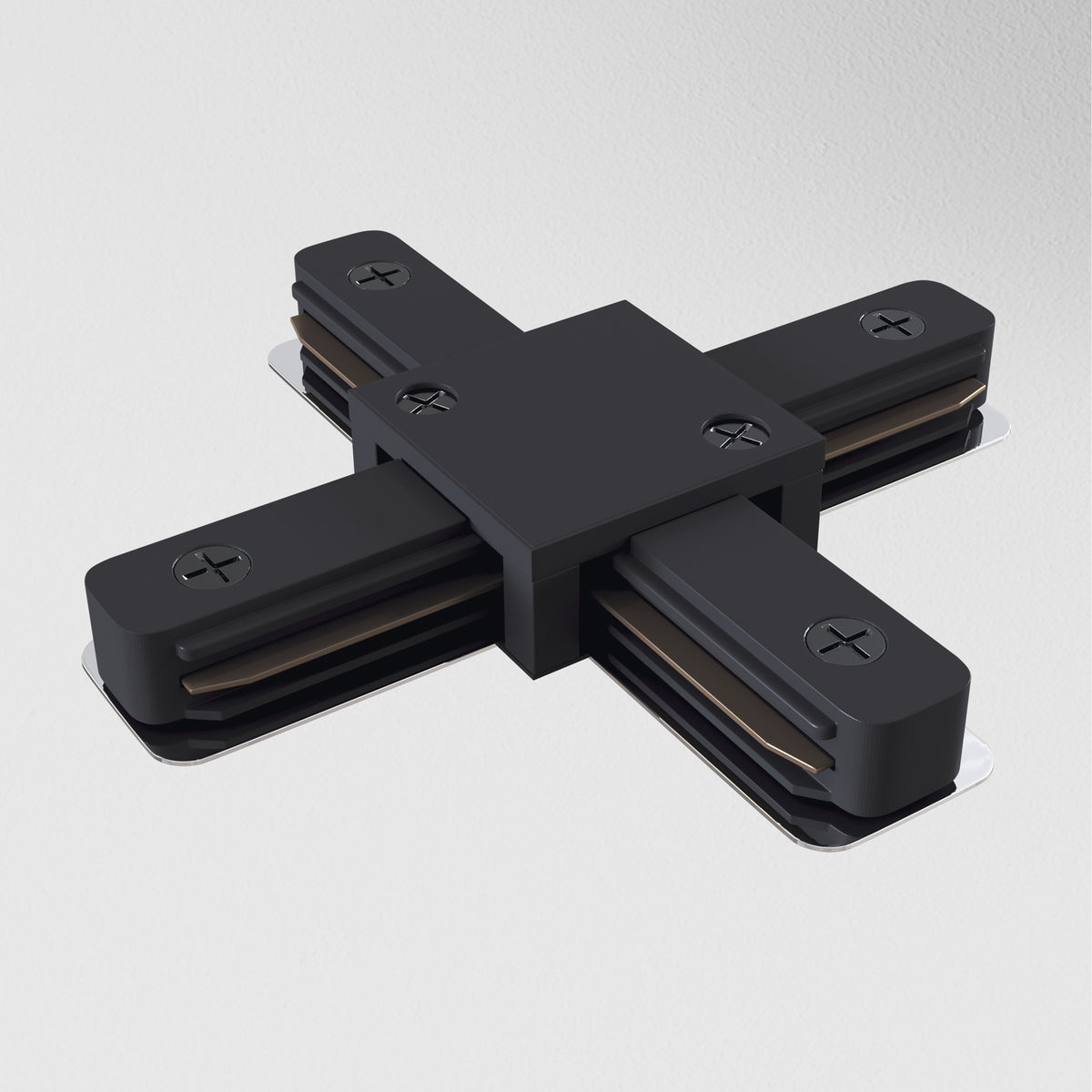 TRA001CX-11B Conector en cruz Unity negro