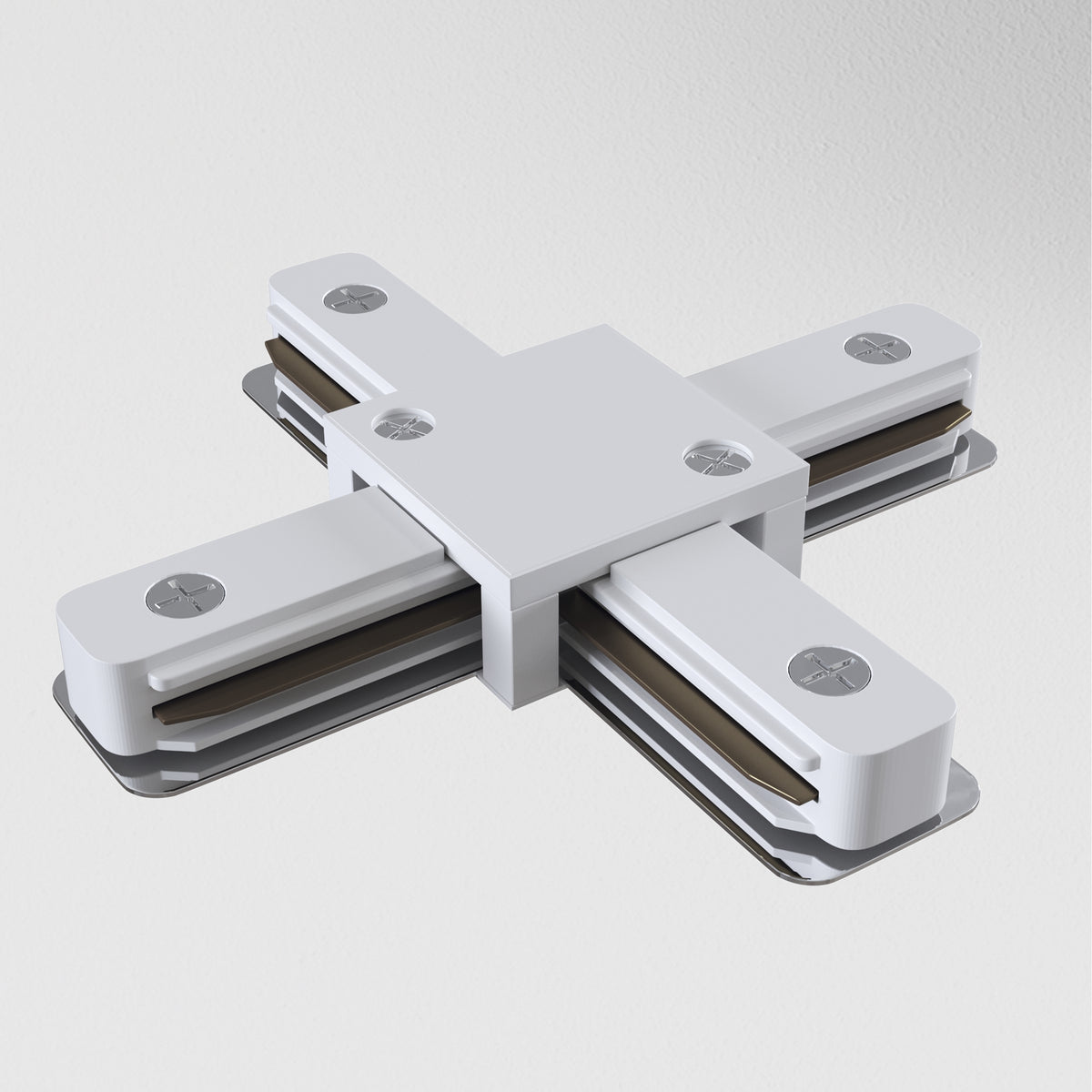 TRA001CX-11W X-förmiger Unity-Verbinder Weiß