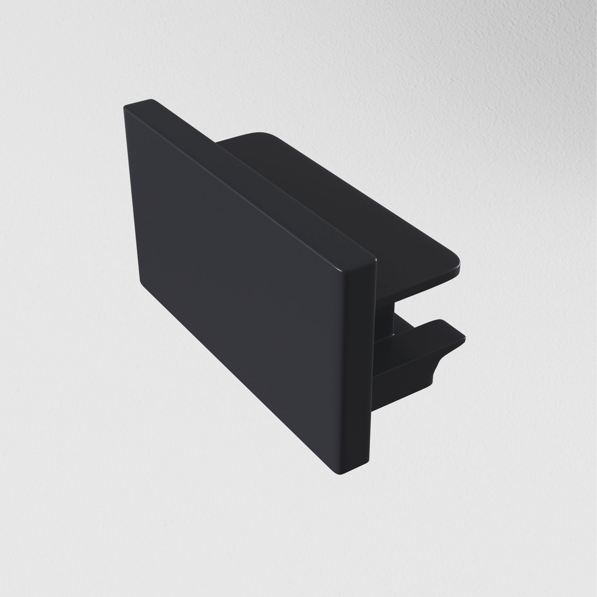 TRA001EC-11B End Cap 1pc Unity Patch Black