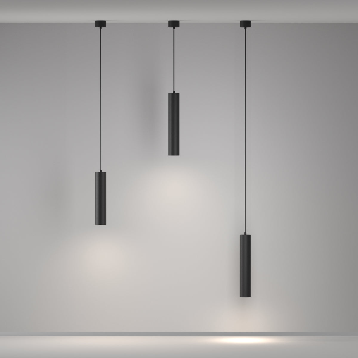 Pendelleuchte P082PL-GU10-B