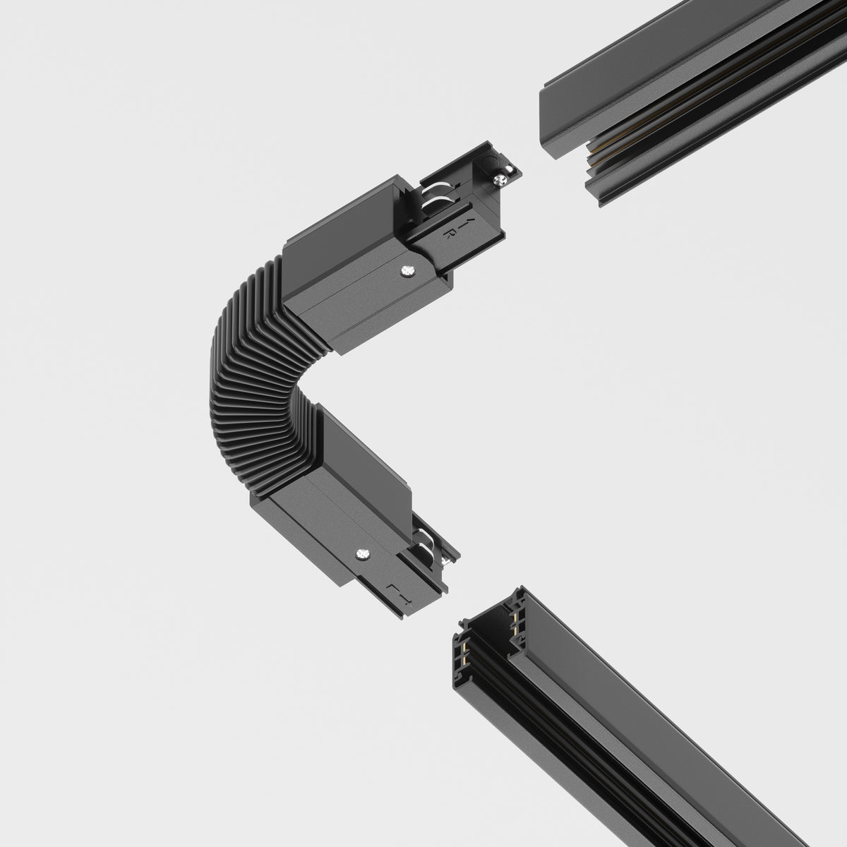 TRA005CF-31B Connecteur flexible Trinity noir