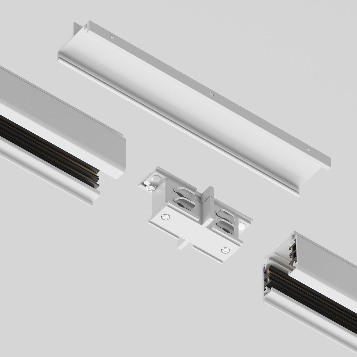 TRA005CI-31W Прямой внутренний соединитель Trinity White