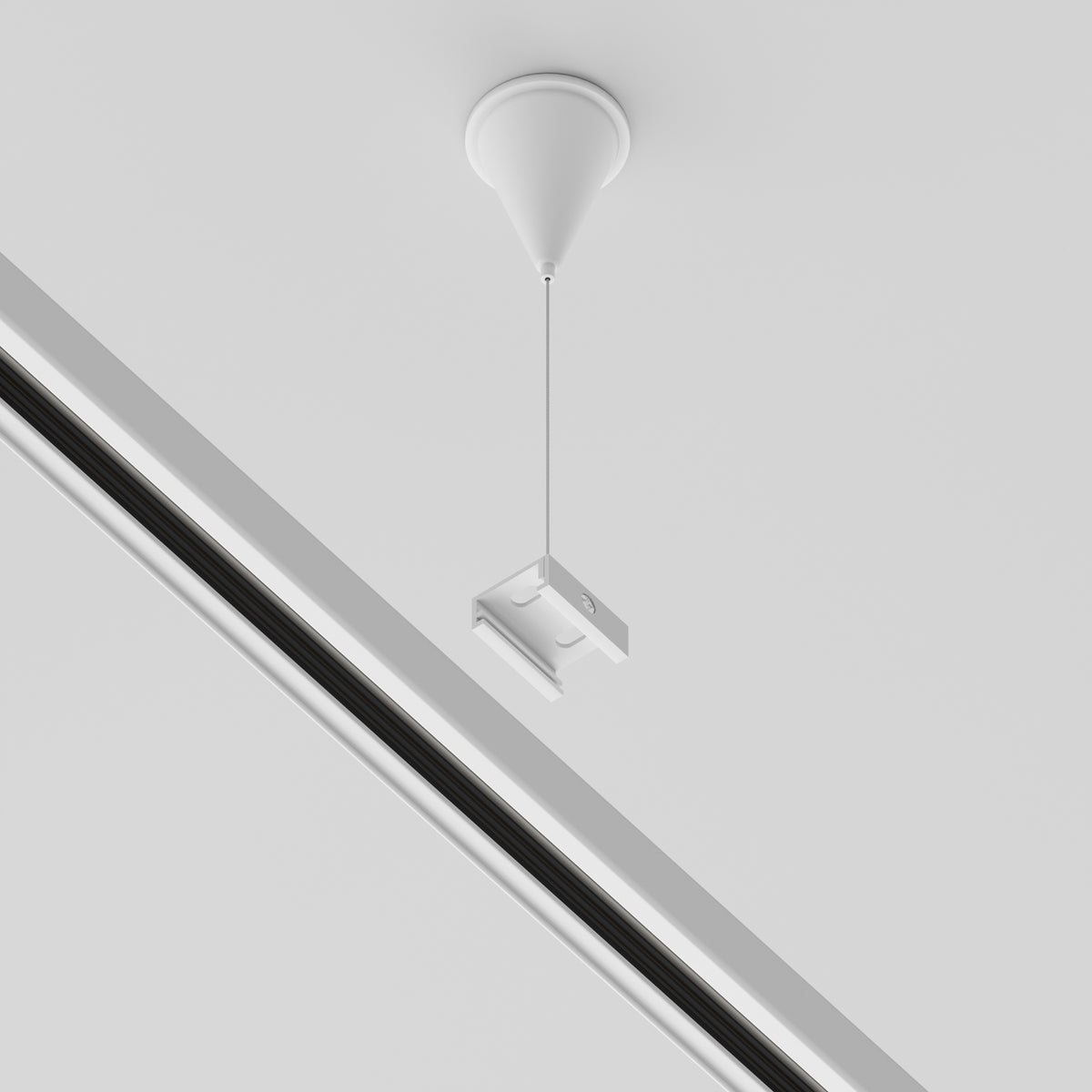 TRA005WS-31W Trinity white cable suspension, 1 pc