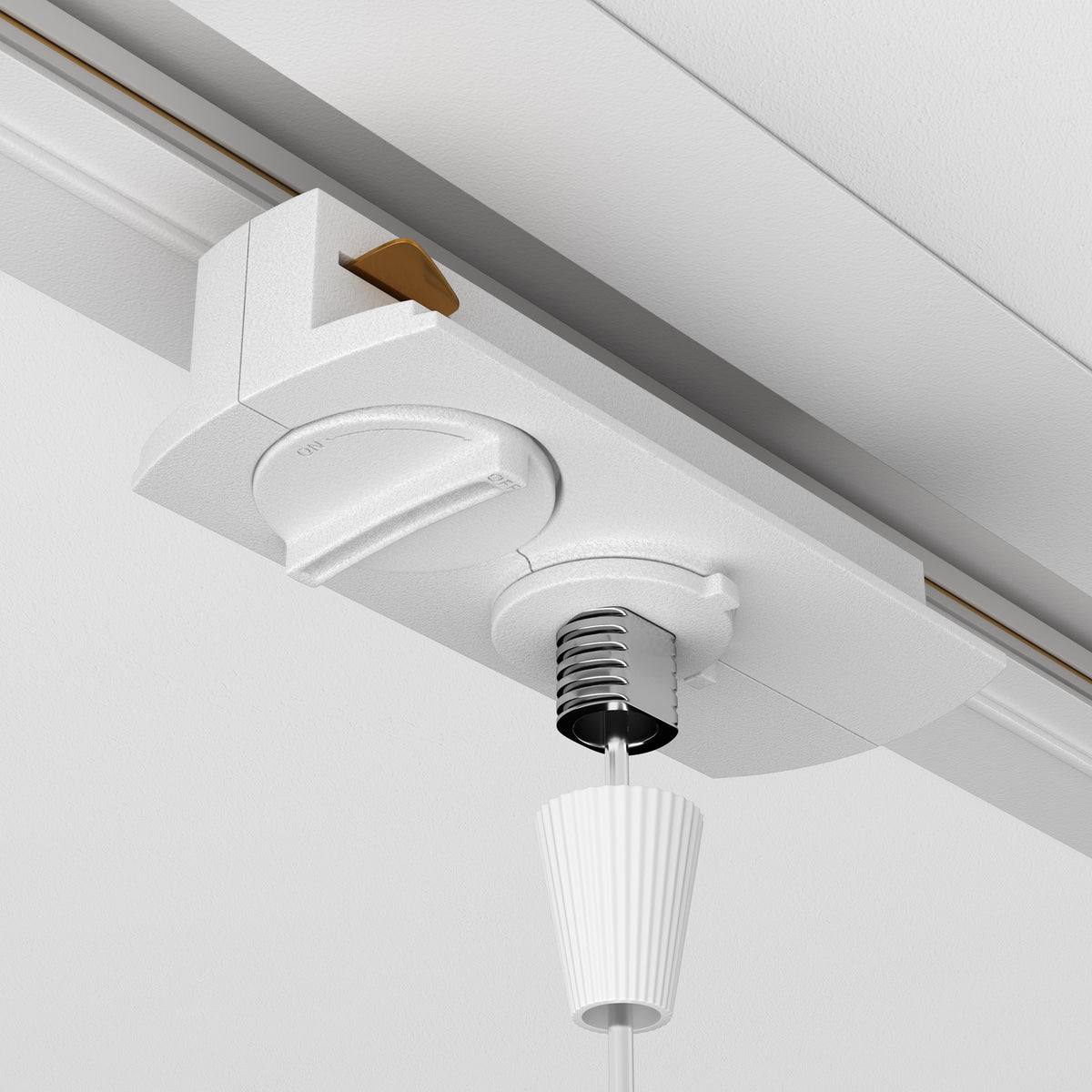 Connecteur TRA011-1-A-W pour rail Unity blanc