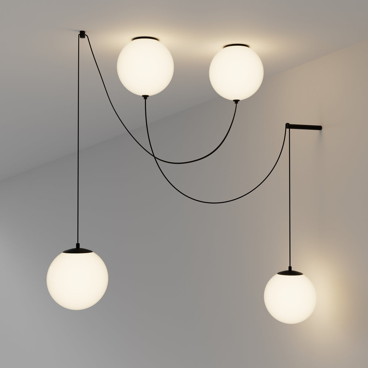 Lampada a sospensione MOD427PL-L20B3K1