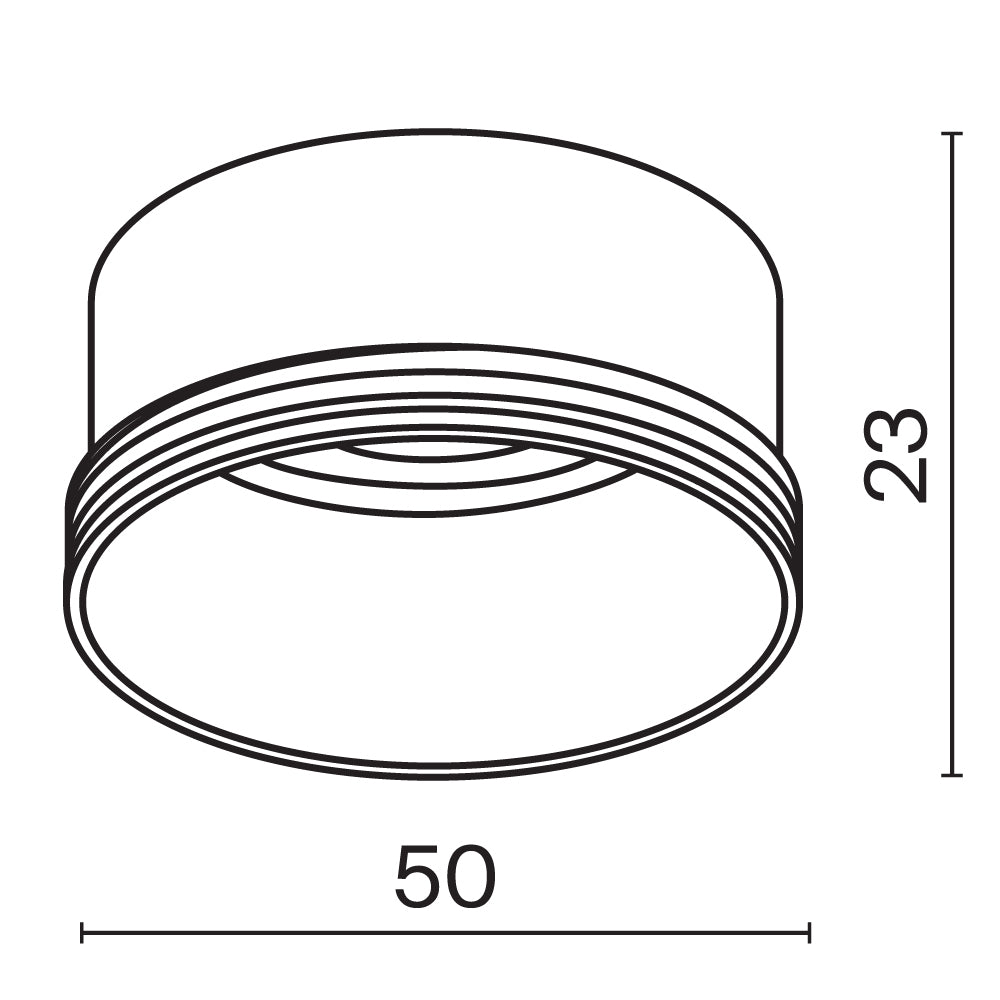 Decorative ring RingM-12-W