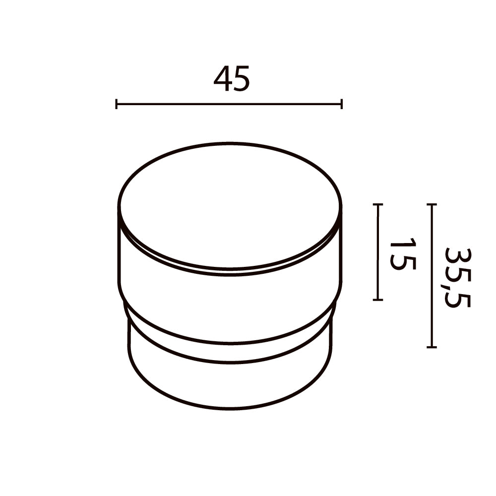 Декоративный акриловый рассеиватель RingSAcr-5-W