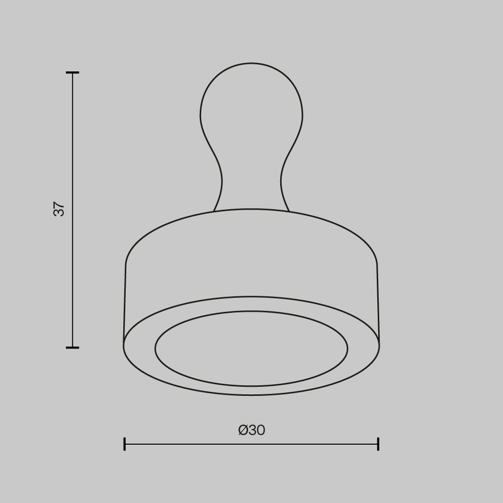 Magnete di fissaggio CA050-GMH-B