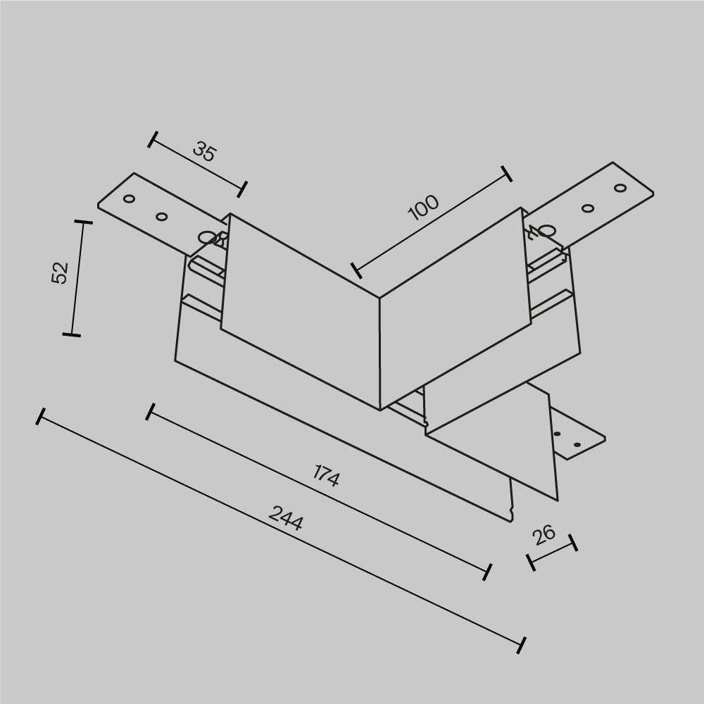 T-liitin TRA034CT-41W-DE