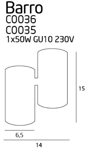 Maxlight C0035 Barro I