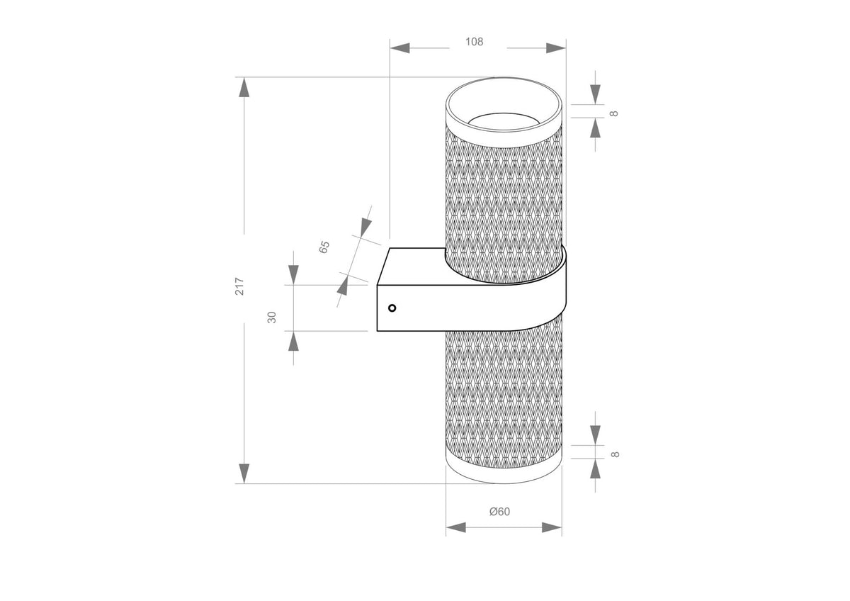 Luminaire mural C069WL-02MG